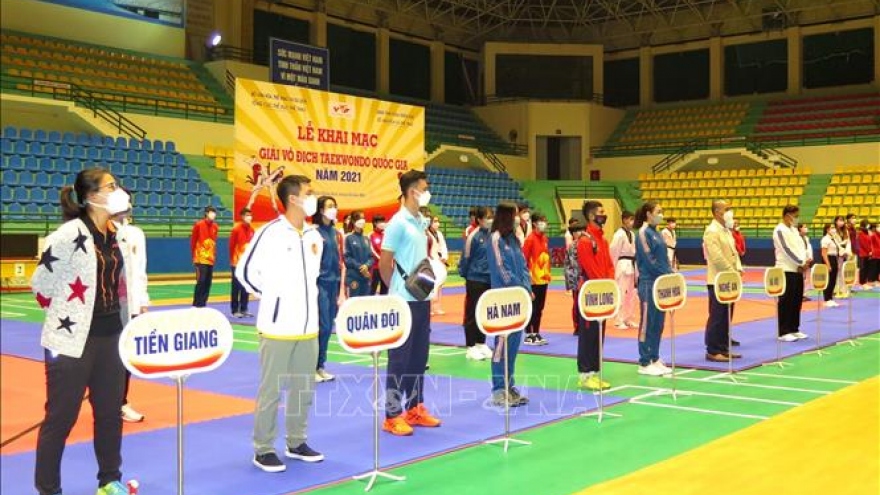 2021 National Taekwondo Championships begins in Thua Thien-Hue