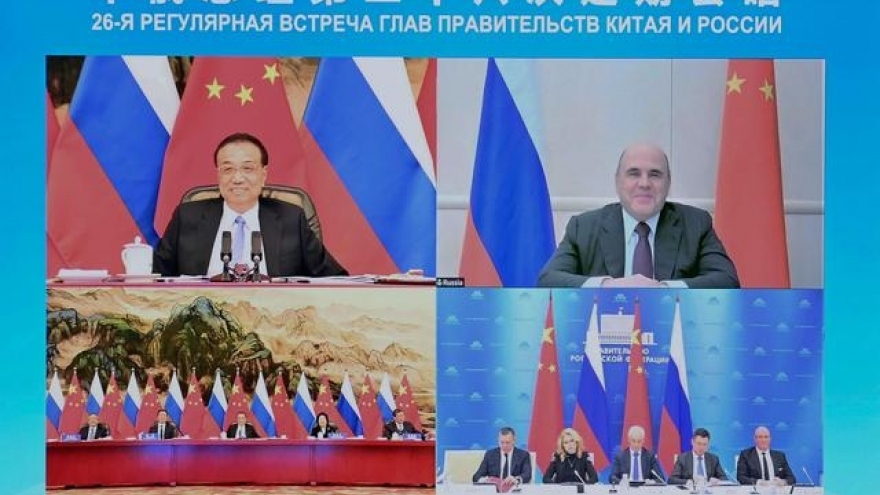 Trung Quốc - Nga nhấn mạnh đồng thuận chiến lược cùng đối phó với áp lực bên ngoài