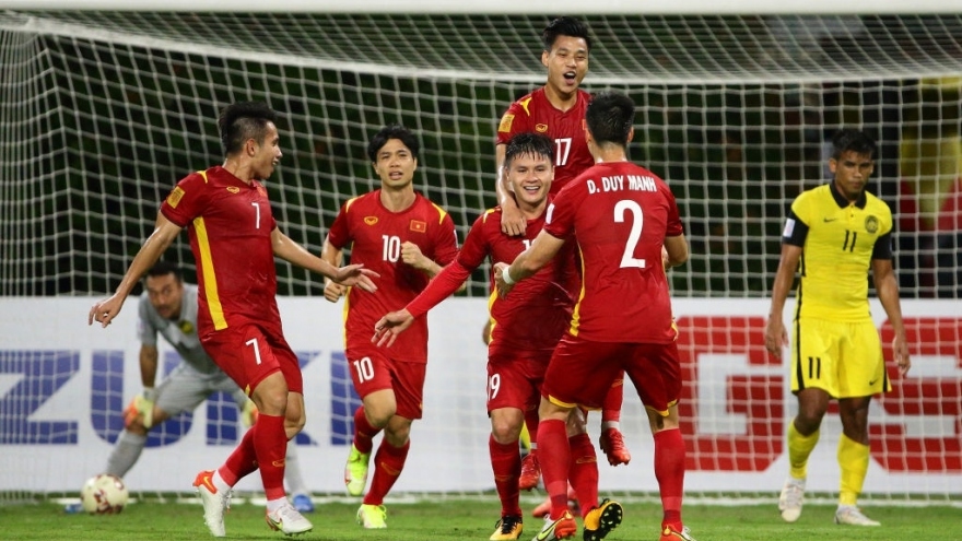 Dàn sao ĐT Việt Nam ăn mừng trên mạng xã hội sau trận thắng ĐT Malaysia