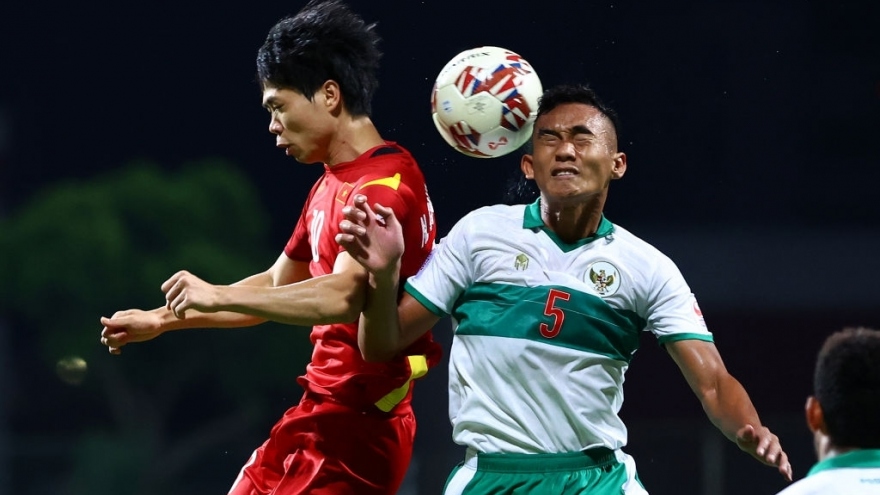 HLV Shin Tae-yong vui mừng khi ĐT Indonesia cầm hòa được ĐT Việt Nam