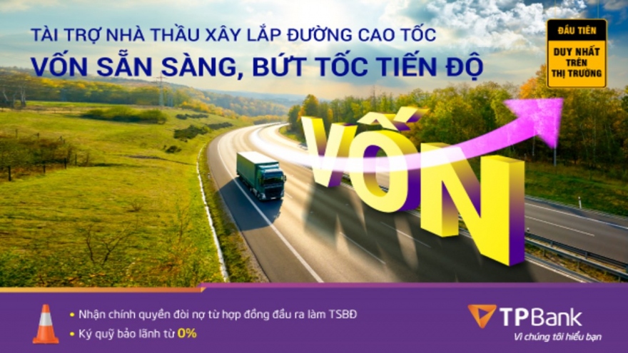 TPBank cấp tín dụng cho nhiều dự án cao tốc trọng điểm