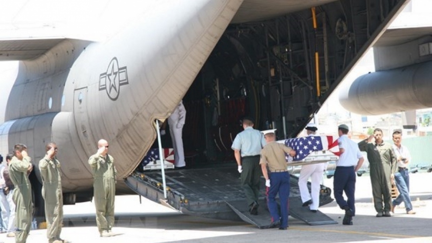 Remains of US servicemen repatriated