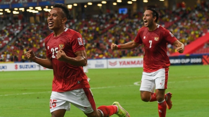 AFF Cup 2020: Thắng tưng bừng Malaysia, Indonesia đứng đầu bảng B