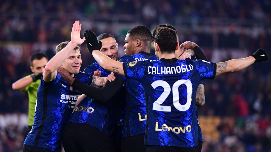Đại thắng AS Roma, Inter Milan "gieo sầu" cho HLV Mourinho 