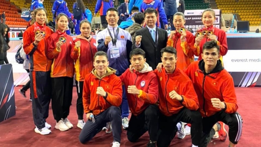 Vietnam wins three golds at 2021 Asian Karate Championship