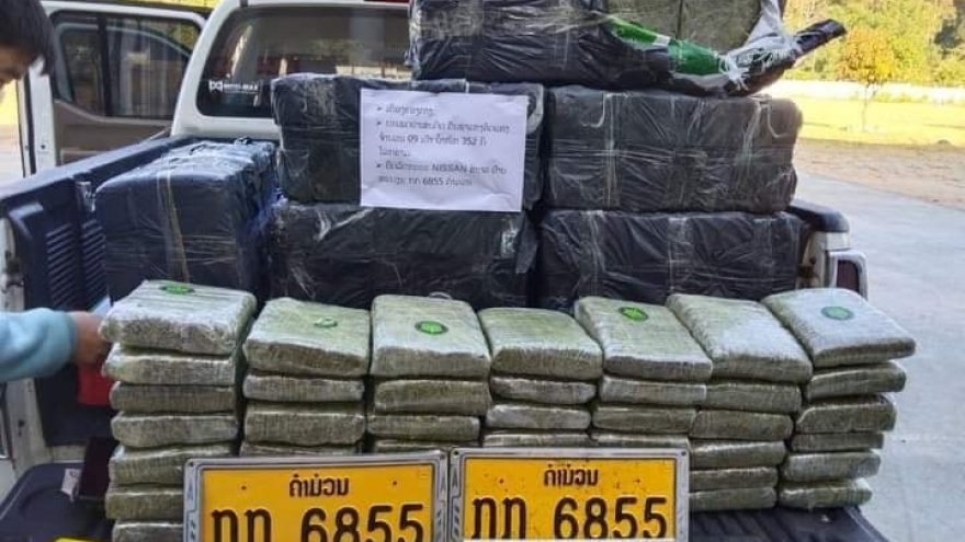 Cảnh sát Lào liên tục triệt phá các đường dây buôn bán ma túy lớn