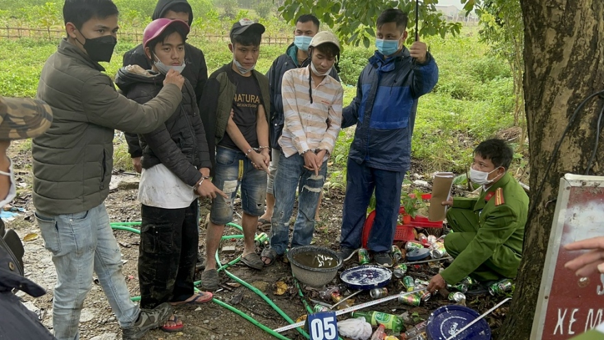 3 đối tượng sa lưới cùng gần 2.000 viên ma túy