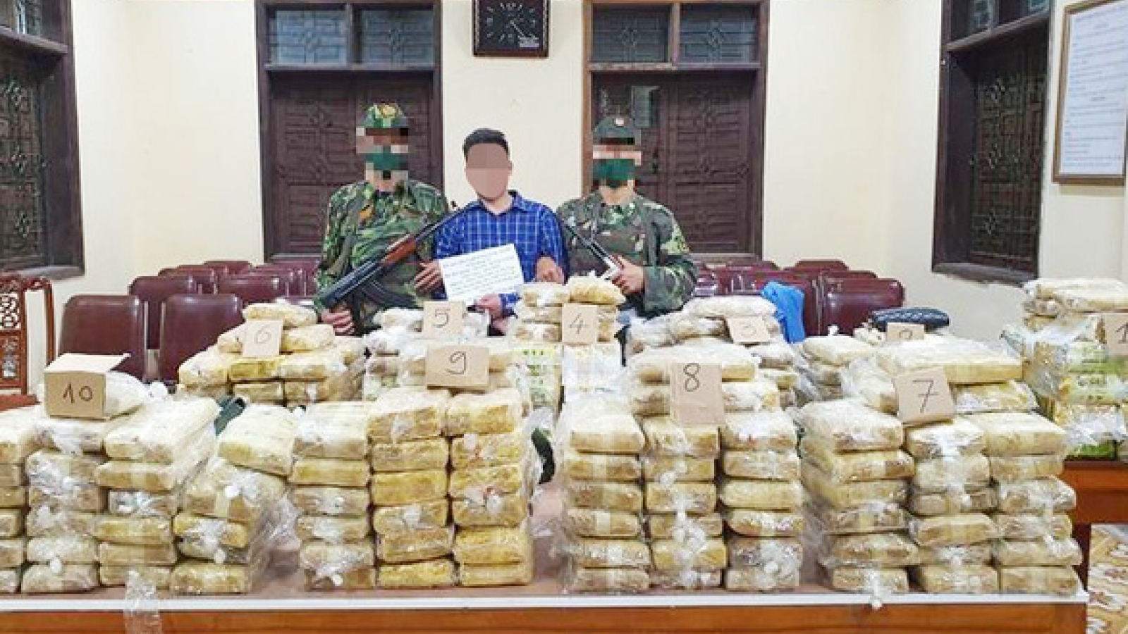 Các vụ ma túy lớn bị phát hiện năm 2021