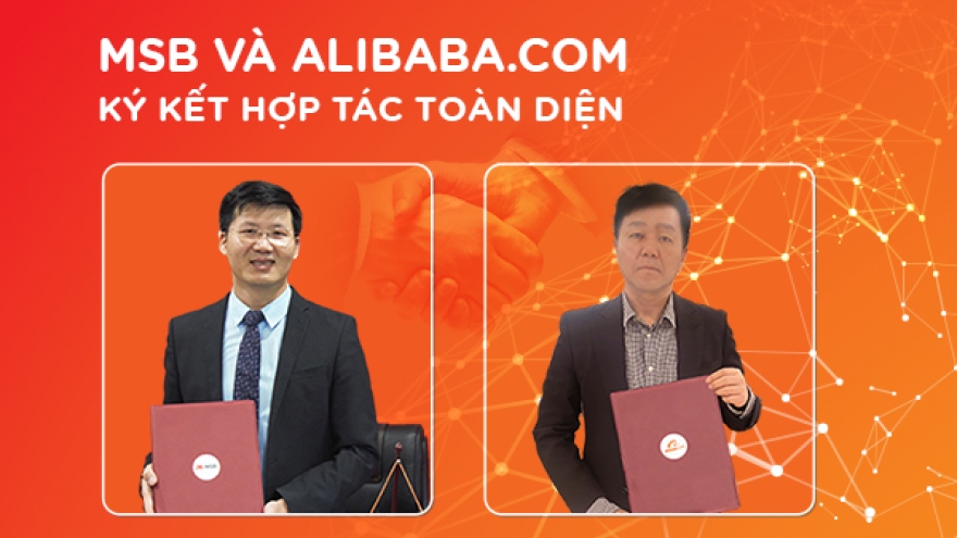 First Vietnamese bank shakes hands with Alibaba.com