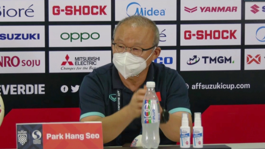 HLV Park Hang Seo khiêm tốn trước trận đấu với ĐT Thái Lan