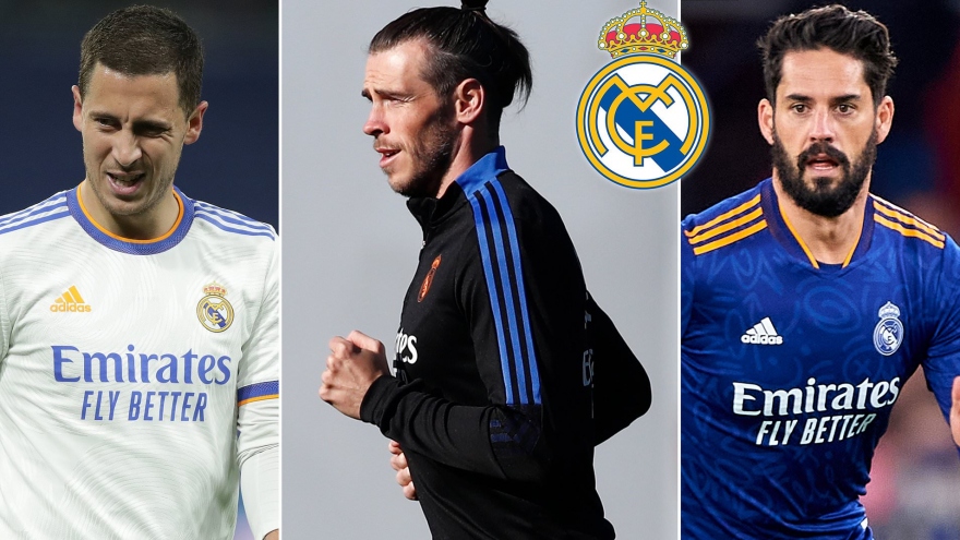 Real Madrid tính thanh lý 6 ngôi sao ở kỳ chuyển nhượng mùa Đông