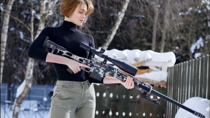Nga công bố súng trường bắn tỉa uy lực nhất của mình - khẩu DXL-5