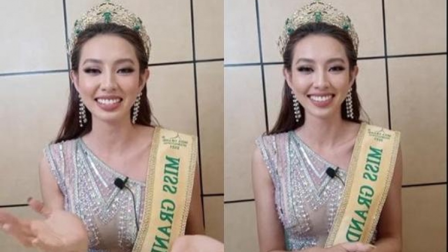Thùy Tiên livestream: Tôi sẽ chứng minh xứng đáng với danh hiệu Hoa hậu Hòa Bình Quốc tế