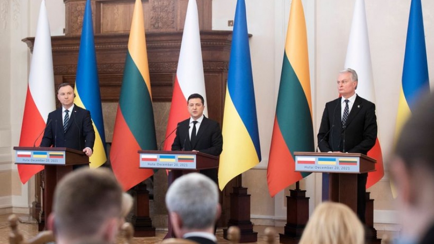 Ba Lan và Litva tuyên bố ủng hộ Ukraine gia nhập EU và NATO