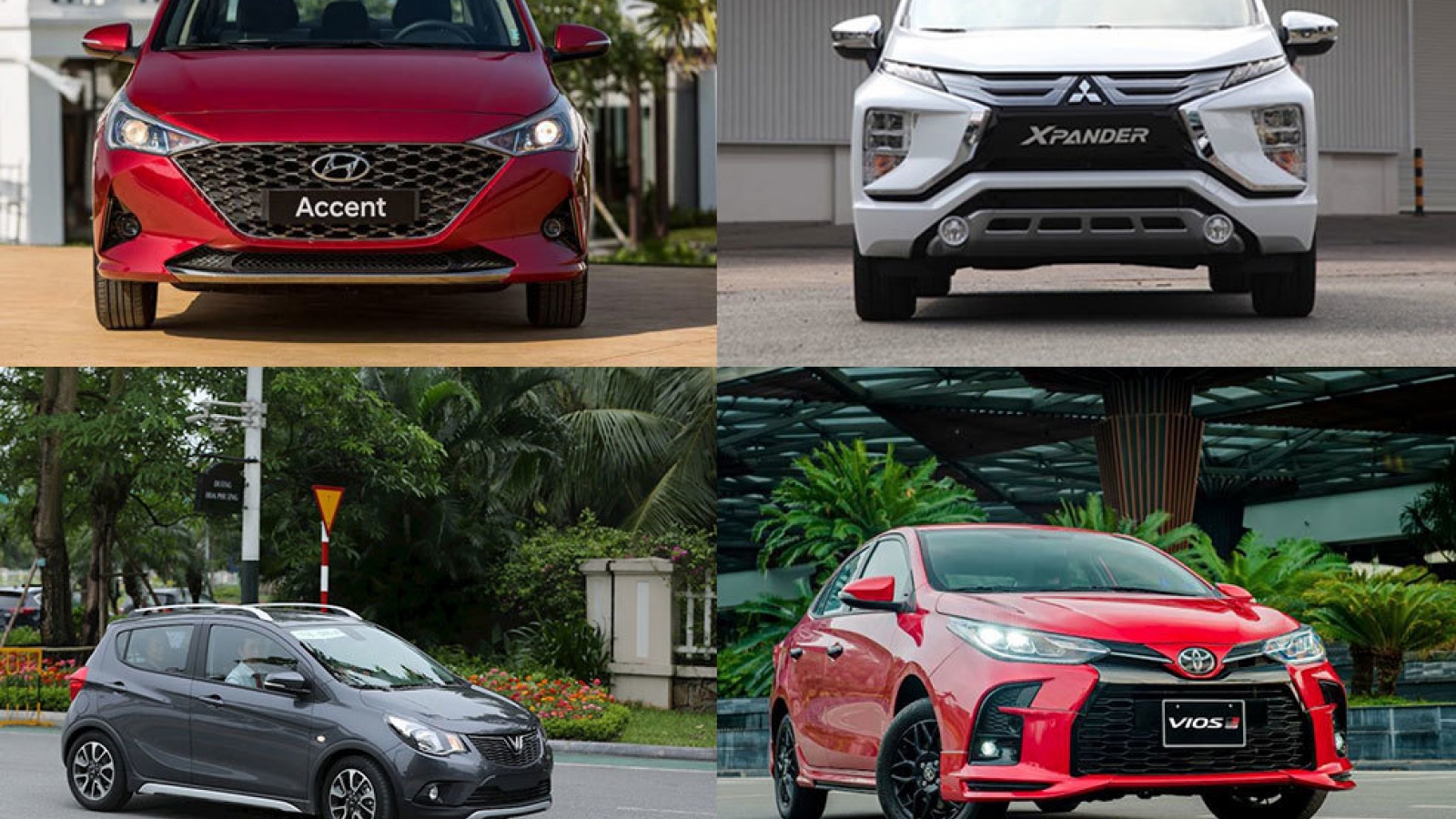 Những mẫu xe được người Việt tin dùng nhất năm 2021
