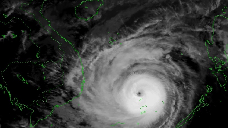 Bão số 9 sẽ gây mưa và gió mạnh nhất cho khu vực đất liền nước ta