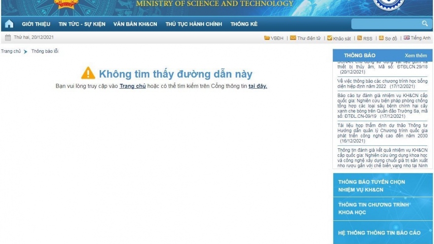 Bộ KH&CN gỡ thông tin "WHO chấp thuận kit test của Công ty Việt Á", thừa nhận sai sót