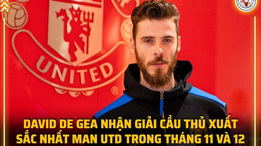 Biếm họa 24h: De Gea xuất sắc nhất MU 2 tháng liên tiếp