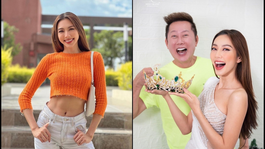 Chuyện showbiz: Thuỳ Tiên mặc crop-top khoe eo thon nóng bỏng sau 1 tháng đăng quang