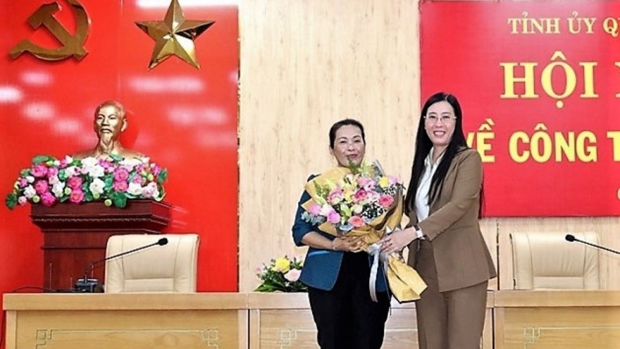 Bà Đinh Thị Hồng Minh được bầu làm Phó Bí thư Tỉnh ủy Quảng Ngãi