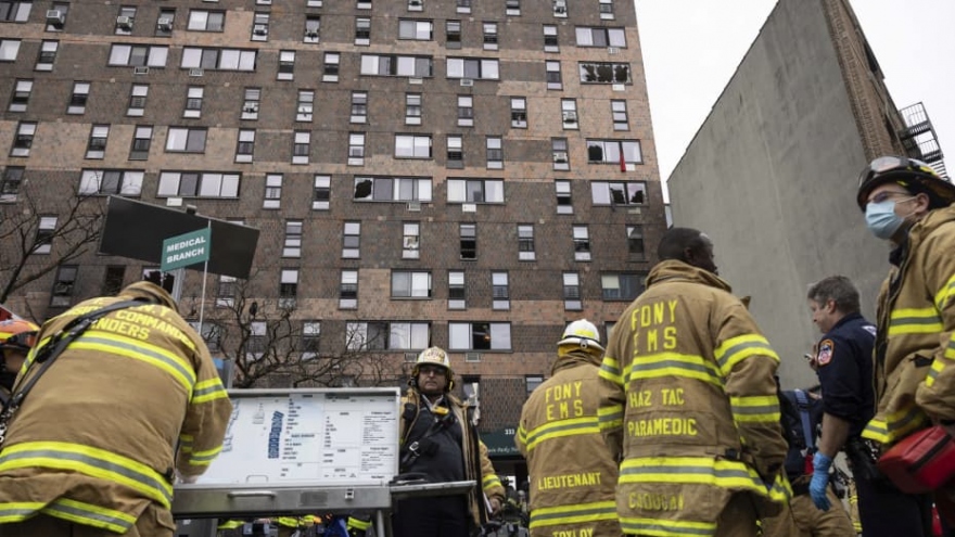 19 người thiệt mạng trong vụ cháy chung cư ở New York (Mỹ)