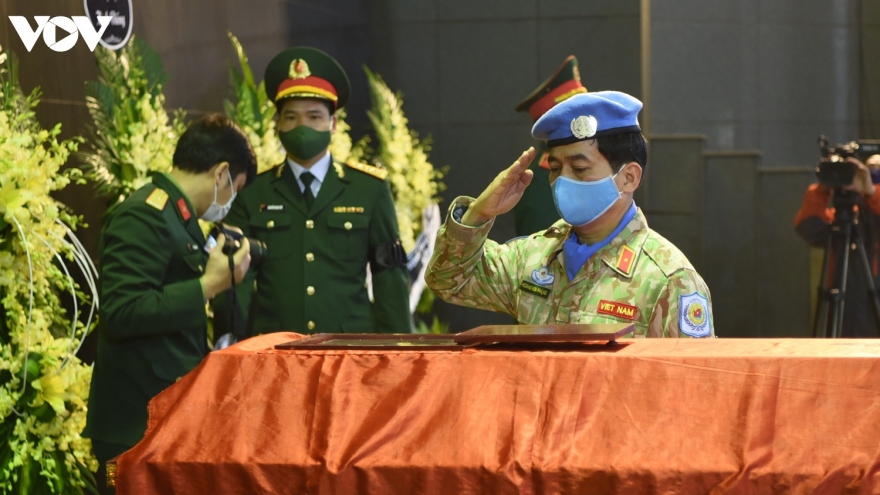 Clip: Tiếc thương liệt sĩ Đỗ Anh hy sinh khi làm nhiệm vụ gìn giữ hòa bình LHQ