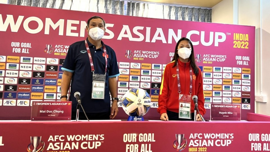 HLV Mai Đức Chung: "ĐT nữ Việt Nam quyết vượt khó tại Asian Cup"