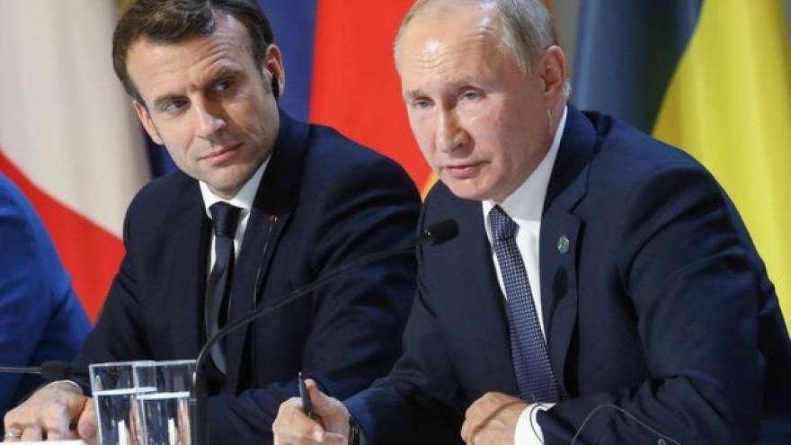 Pháp kiên trì nỗ lực ngoại giao với Nga để hạ nhiệt căng thẳng