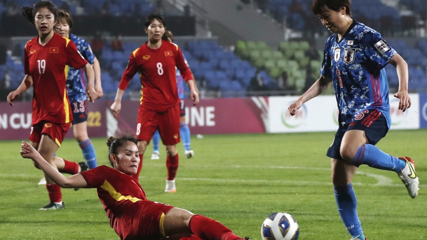 Dư âm ĐT nữ Việt Nam 0-3 ĐT nữ Nhật Bản: Giữ vững niềm tin chờ vé World Cup 