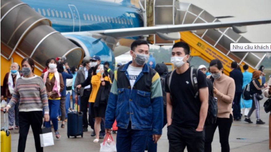 Vé máy bay dịp Tết Nguyên đán bắt đầu “nóng”, khách hàng cẩn thận tránh bị lừa