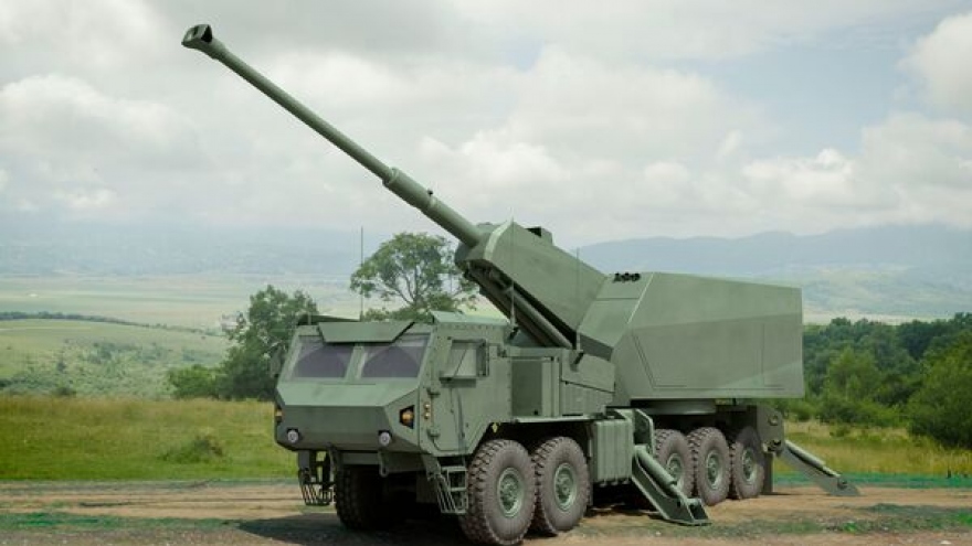 Pháo tự hành thế hệ mới SIGMA 155 mm của Israel lộ diện
