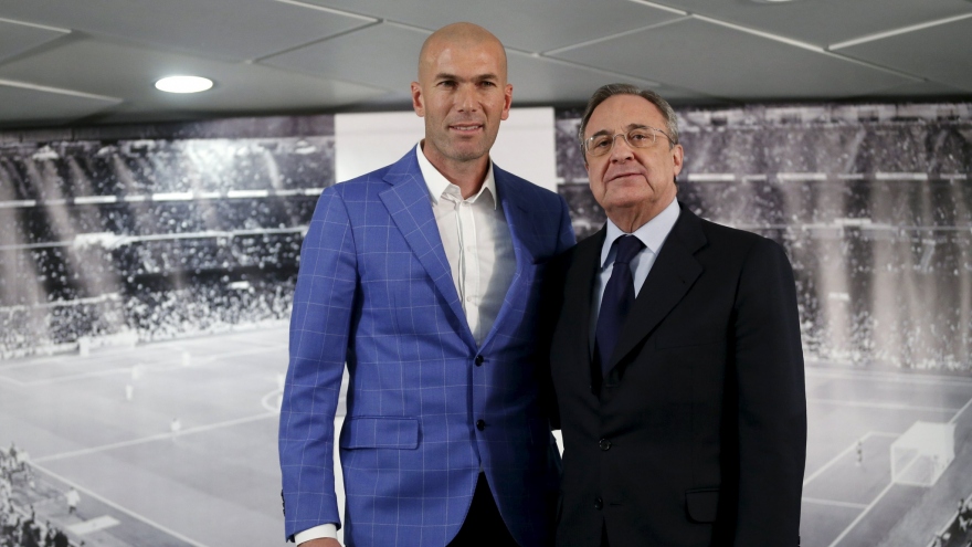 Ngày này năm xưa: Zinedine Zidane chính thức dẫn dắt Real Madrid