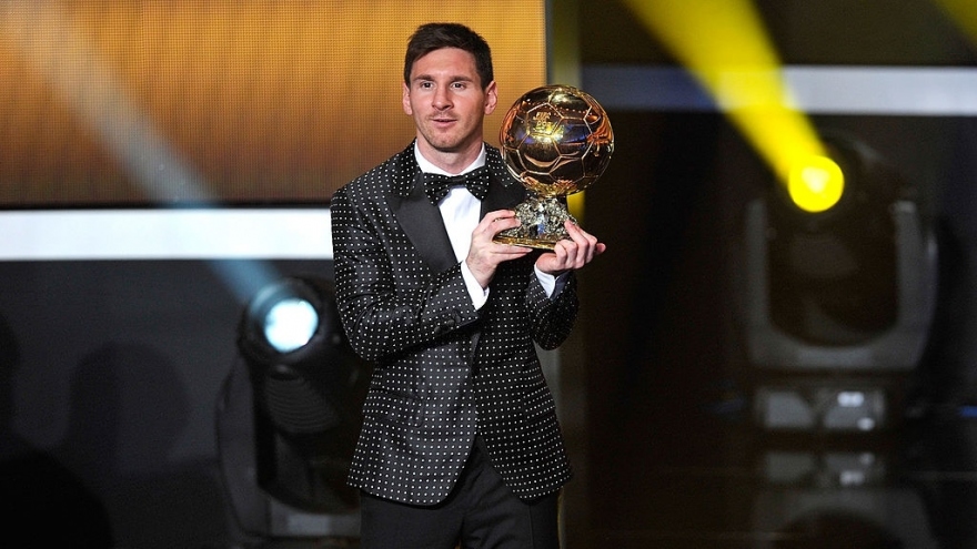 Ngày này năm xưa: Messi giành Quả bóng Vàng thứ 4 liên tiếp