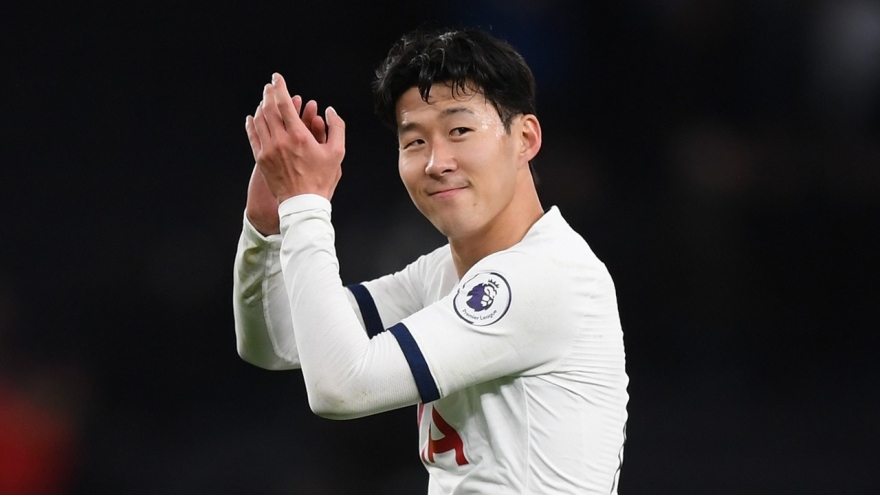 Son Heung Min lần thứ 5 liên tiếp giành Quả bóng Vàng châu Á