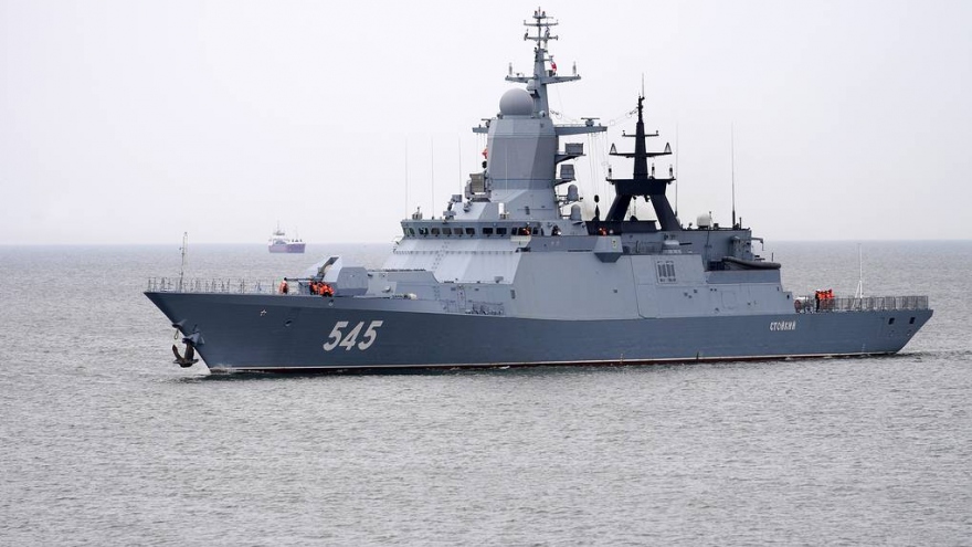 Nga điều hàng chục tàu chiến chuẩn bị tập trận ở biển Baltic