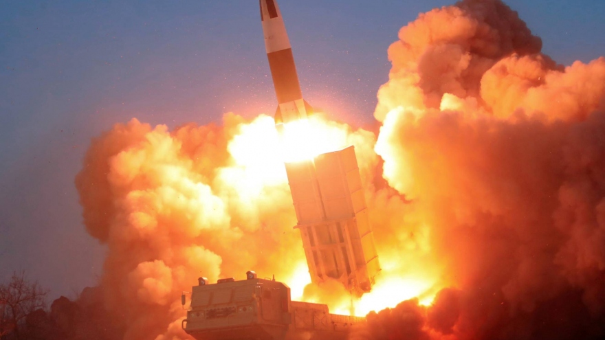 Mỹ và 5 thành viên Liên Hợp Quốc ra tuyên bố lên án Triều Tiên thử tên lửa đạn đạo
