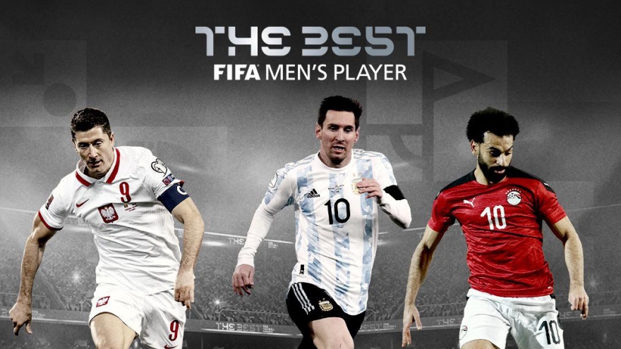 FIFA công bố top 3 ứng viên danh hiệu The Best 2021