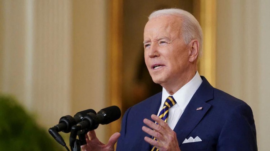 Tổng thống Biden họp báo, điểm lại thành tựu và thách thức trong 1 năm cầm quyền