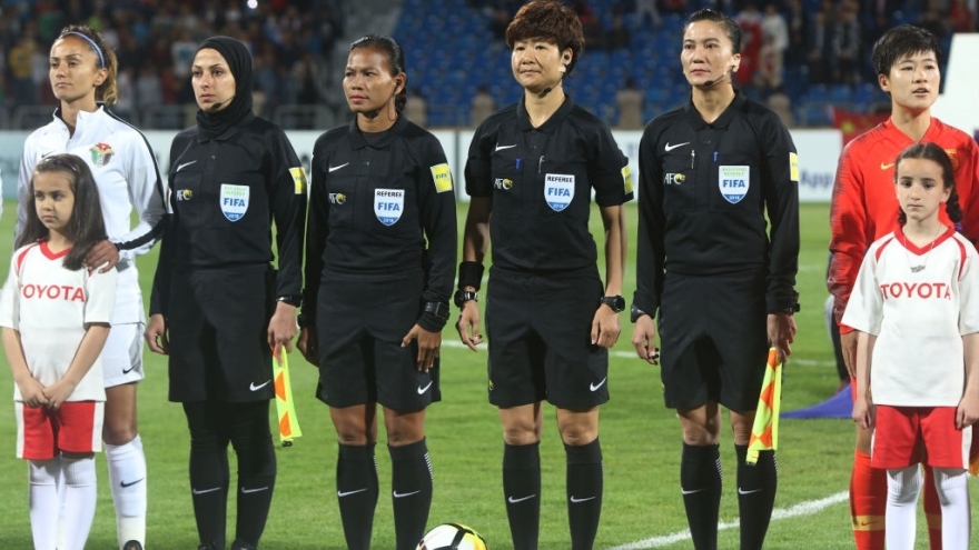 Trọng tài Việt Nam tham gia điều khiển các trận đấu của Asian Cup nữ 2022 
