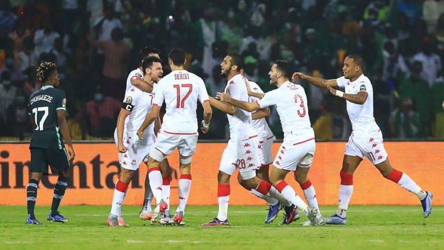 Kết quả AFCON 2021: Tunisia vượt khó thắng Nigeria, hẹn Burkina Faso ở tứ kết