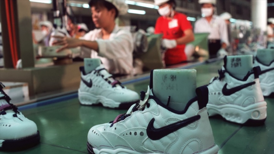 Vietnam becomes major manufacturer of Nike sports shoes