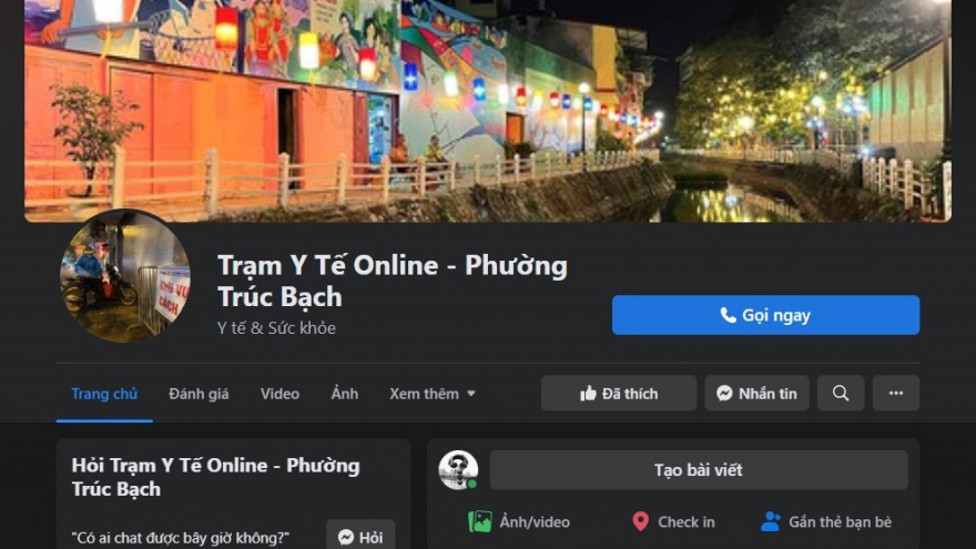 Ra mắt trạm y tế online đầu tiên ở Hà Nội