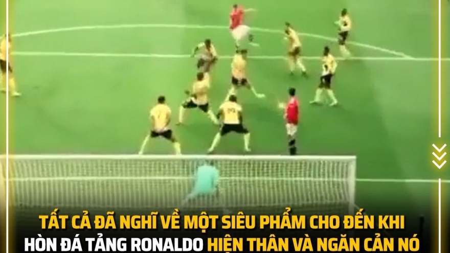 Biếm họa 24h: Ronaldo hóa "siêu hậu vệ"