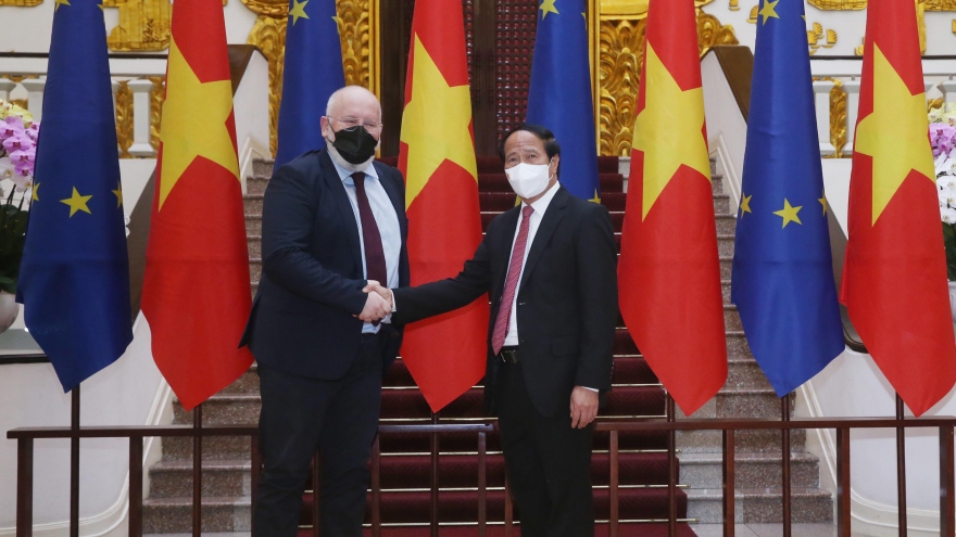 Phó Thủ tướng Lê Văn Thành đề nghị EU sớm gỡ bỏ thẻ vàng IUU cho Việt Nam