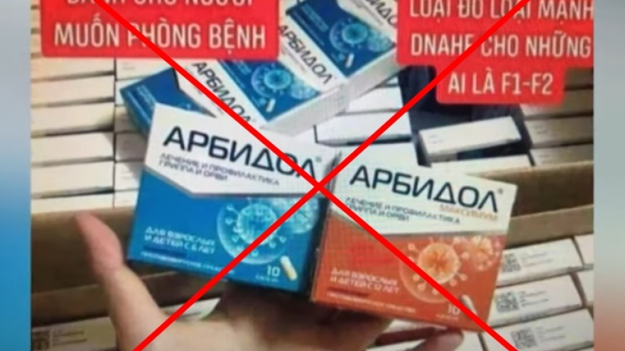 Chuyên gia cảnh báo về thuốc kháng virus “xách tay Nga”