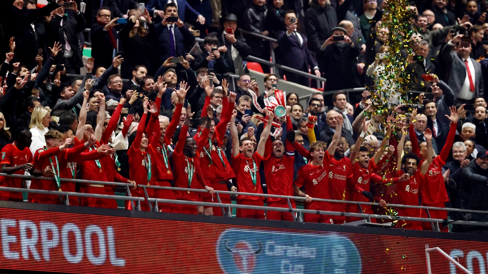 Liverpool vô địch League Cup sau loạt sút luân lưu kịch tính trước Chelsea