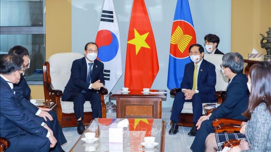 Bộ trưởng Bùi Thanh Sơn gặp đại diện Hội người Hàn gốc Việt