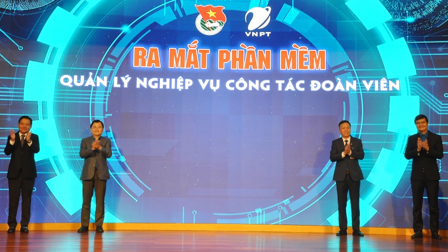 Trung ương Đoàn và VNPT ra mắt Phần mềm Quản lý đoàn viên