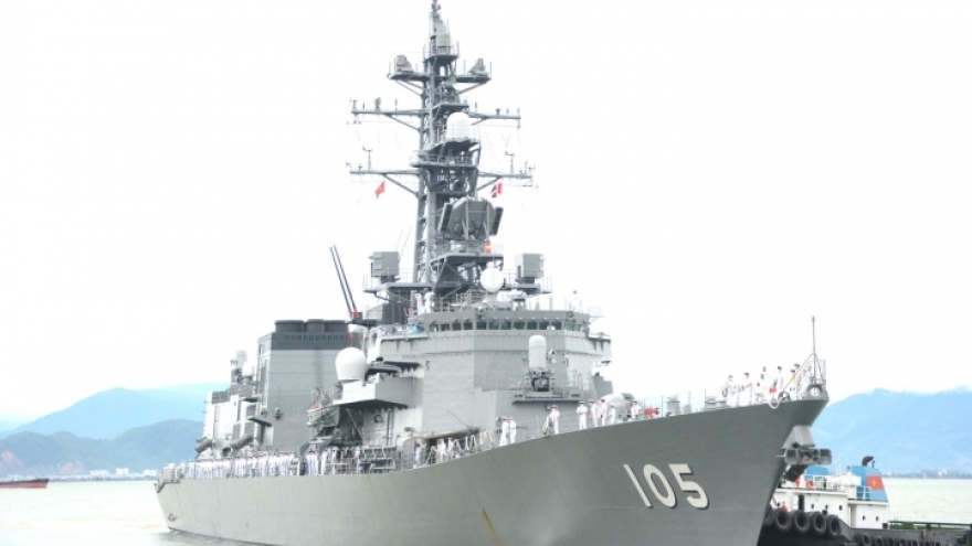 Japan Maritime Self-Defense Force vessels visit Vietnam