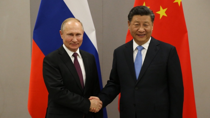 "Thế giới càng hỗn loạn, quan hệ Nga-Trung Quốc càng phải tiến lên"